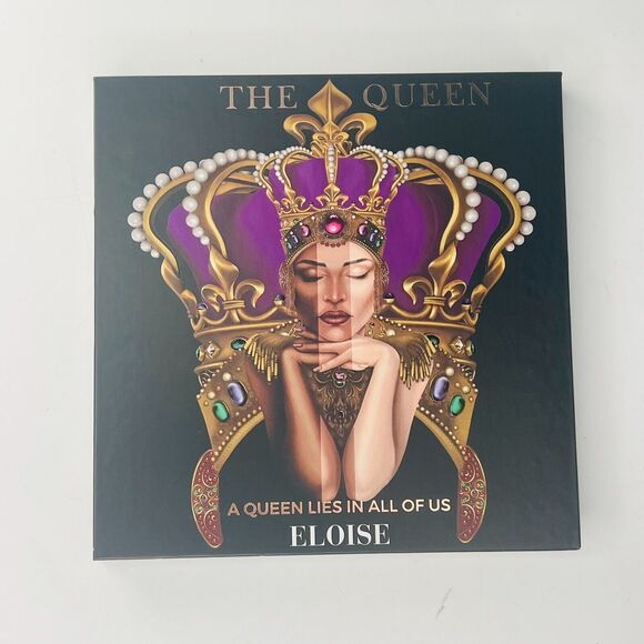 Eloise The Queen Eyeshadow Palette Mattes Shimmers Metallic 20 Shades .78oz NIB - Picture 4 of 7
